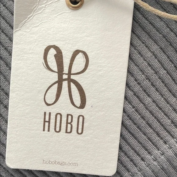 HOBO Gray Textured Wallet with Zipper Closure - Picture 2 of 7